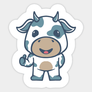 CUTE COW Sticker